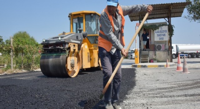 Yaz Döneminde Toplam 14 Bin 620 Ton Asfalt Atıldı