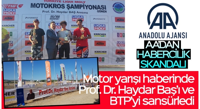 AA’dan habercilik skandalı!