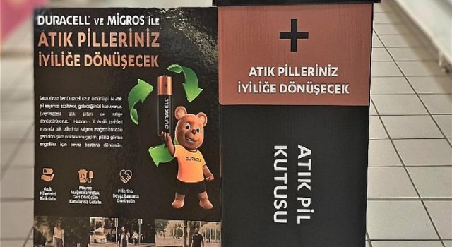 Duracell ve Migros’tan örnek sürdürülebilirlik projesi