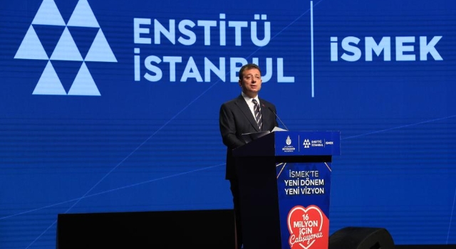 ‘YENİ NESİL İSMEK’İ TANITAN BAŞKAN İMAMOĞLU: AMACIMIZ; Z KUŞAĞININ AKLINA GELEN İLK KURUM OLMAK