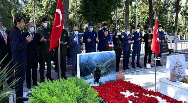 Aliağalı Şehit Oğuz Özgür Çevik İçin Anma Programı Düzenlendi