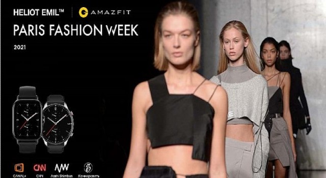 Amazfit, 2022 İlkbahar-Yaz Paris Moda Haftası’nda Heliot Emil ile Podyuma Çıktı