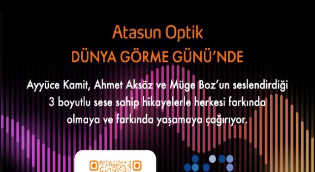 Atasun Optik’ten “Dünya Görme Günü”ne özel film