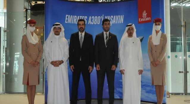 Emirates, A380’nin Istanbul’a İnişini Kutluyor
