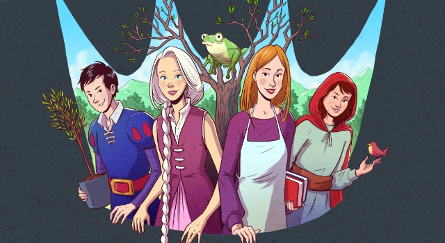 Eşit Masallar tiyatro sahnesinde