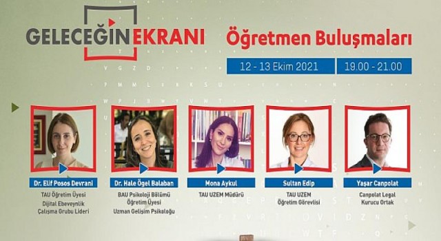 Geleceğin Ekranı eğitmenleri 12 Ekim’de öğretmenlerle buluşuyor