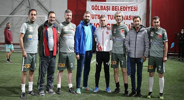 Gölbaşı Belediye Başkanı Ramazan Şimşek Basın Turnuvasının Startını Verdi