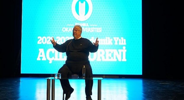 Okan Üniversitesi’nin Açılış Dersi’ni Metin Akpınar verdi