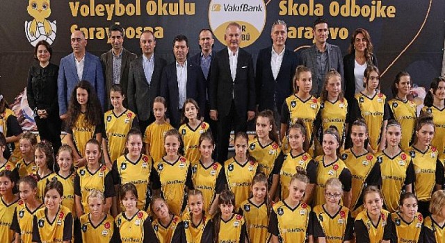 VakıfBank Spor Kulübü’nden Saraybosna Voleybol Okulu’na üst düzey ziyaret