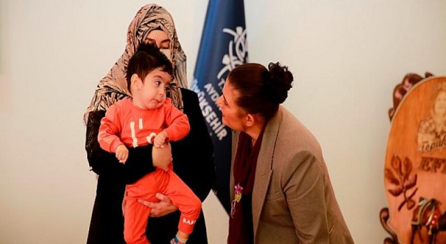 Başkan Çerçioğlu’ndan SMA hastası Alparslan bebeğe destek ’HAYDİ, ALPARSLAN’A DESTEK OLALIM’