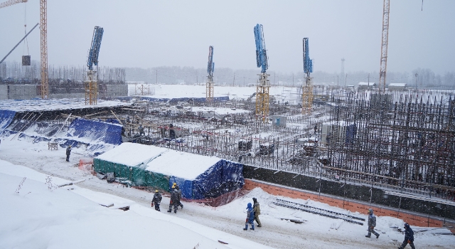 BREST-OD-300 REAKTÖRÜNÜN TEMEL BETONLAMASI TAMAMLANDI