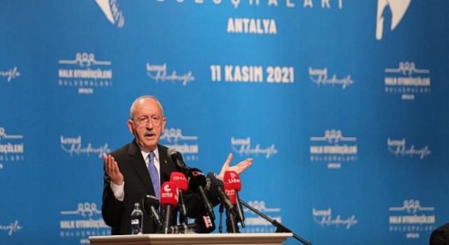 CHP Lideri Kılıçdaroğlu otobüsçü esnafının sorunlarını dinledi