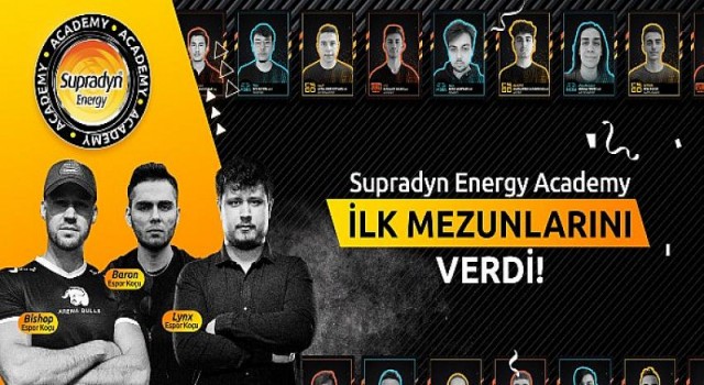 Supradyn Energy Gaming Academy İlk Mezunlarını Verdi