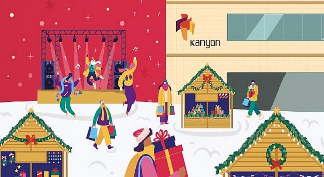 Kanyon’un Yılbaşı Pazarı, Büyükdere Meydan’da kuruldu!