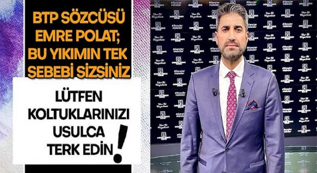 Lütfen koltuklarınızı usulca terk edin