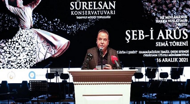 Mevlana vuslatının 748’inci yılında anıldı