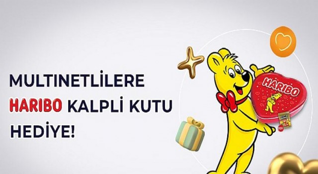 MultiNet’lilere Haribo’dan Kalpli Kutu Hediye!