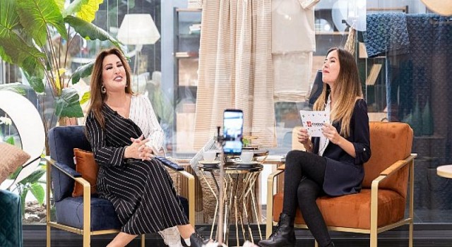 Nükhet Duru Kelebek Mobilya’nın Yeni Nesil Mağazası Marmara Forum’u Ziyaret Etti