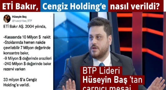 ETİ Bakır Cengiz Holding’e nasıl verildi?