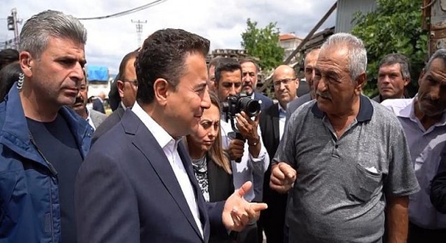 ALİ BABACAN: ‘İlk seçimde millet sözünü söyleyecek‘