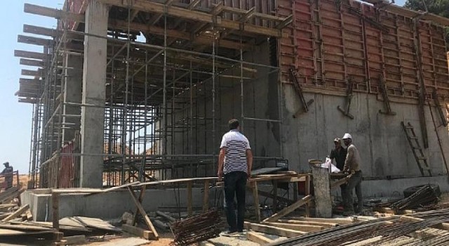 Gazipaşa Katı Atık Çöp Aktarma İstasyonu yapılıyor