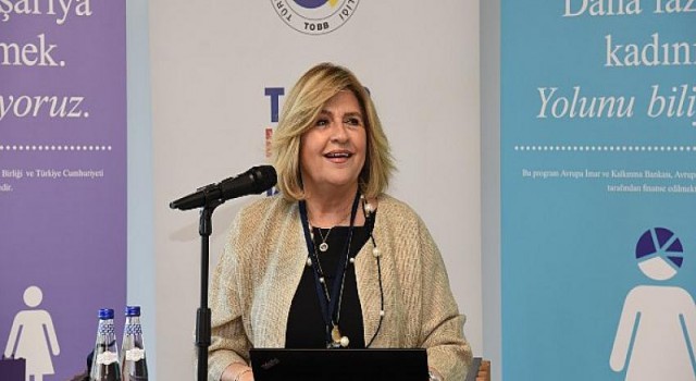 İzmirli kadın yöneticiler, EBRD tarafından uygulanan Kadın İşletmelerine Finansman ve Danışmanlık Desteği Programı için İzmir Ticaret Borsası ev sahipliğinde bir araya geldi