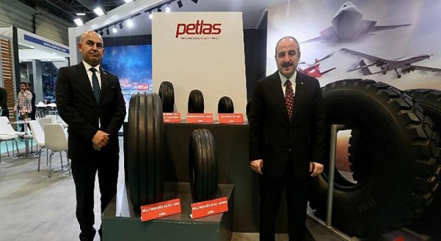 Milli Muharip Uçak ve SİHA lastikleri görücüye çıktı