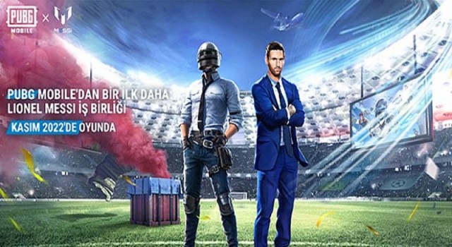 PUBG MOBILE efsanevi futbol ikonu Lionel Messi ile iş birliğine gidiyor