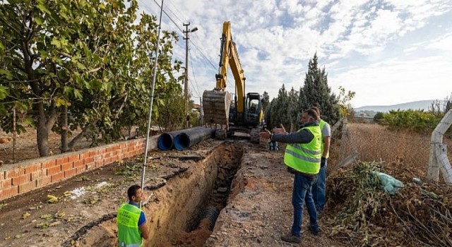 İZSU’dan Urla’da yağmur suyu harekâtı