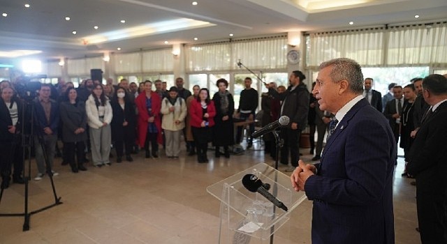 Rektör Prof. Dr. Budak, yeni yıl kutlamasında EÜ Ailesiyle bir araya geldi