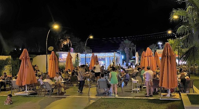 Narlıdernin sosyal tesislerine büyük ilgi