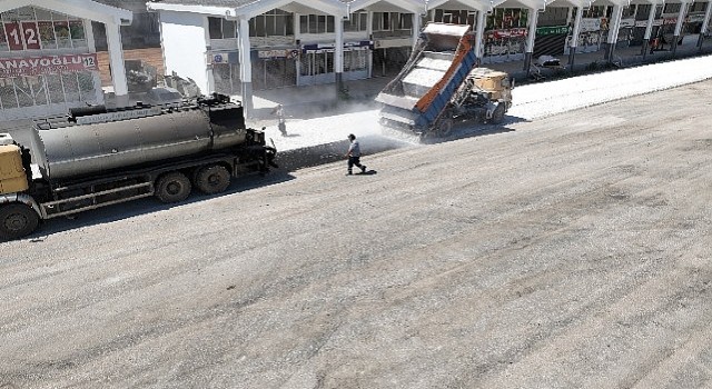 Serik Çandır Toptancı Hali baştan sona yenilendi