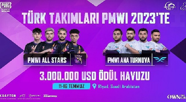 Türk Takımları 78 Milyon TL Ödül Havuzu Bulunan PMWI 2023te Zafer Peşinde Koşacak