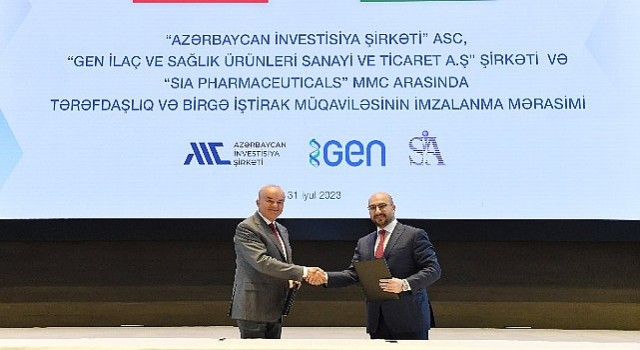 GEN, Azerbaycanın ilk ilaç fabrikasını kuracak