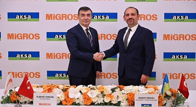Migros ve Aksa Elektrikten Güneş Enerjisi Yatırımı