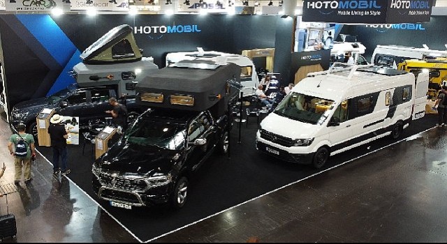 İnovasyon ve Mobil Yaşamı Şıklıkla Buluşturan Hotomobil, Avrupanın En Önemli Karavan Fuarında!