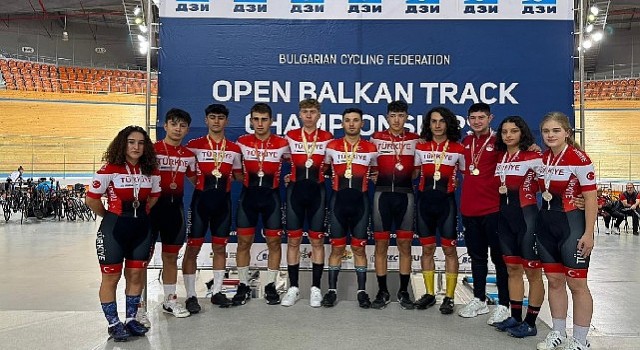 Genç Bisikletçilerimizden Balkan Açık Pist Bisikleti Şampiyonasında Madalya Yağmuru