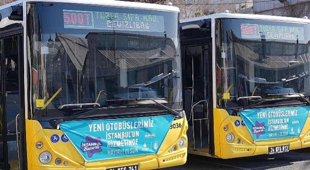 İstanbulun Efsane Hattına 5 Yeni Otobüs Daha