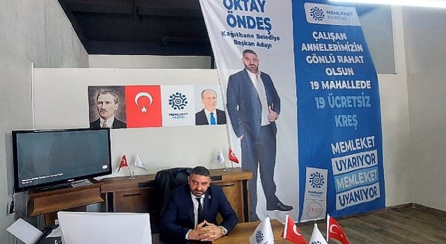 Memleket Partisi Belediye Başkan Adayı Öndeş: Kağıthanede tek bir madde bağımlısı genç kalmayacak