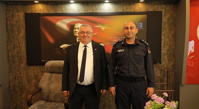 Başkan Mehmet Ertaşa hayırlı olsun ziyareti