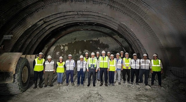 Buca-Bornova Tünelinde kazıların yüzde 70i tamamlandı