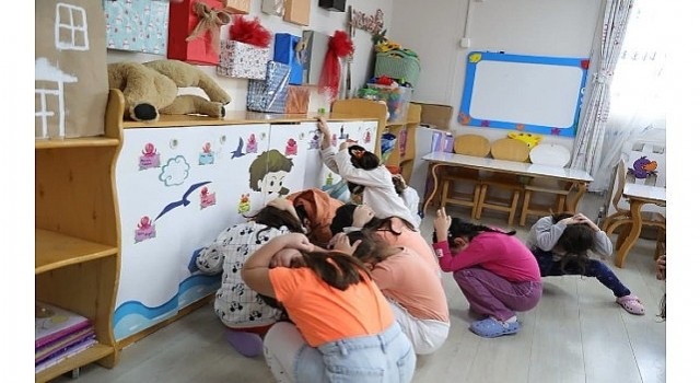 Didim Belediyesi, Minik Öğrencilere Deprem Farkındalığı Kazandırıyor