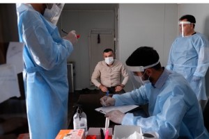 Suriye’de PCR testleri başladı