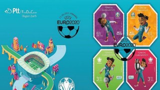 PTT Tarafından Resmi Lisansla Çıkarılan “Uefa Euro 2020tm” Konulu Anma Pulu Ve İlkgün Zarfı
