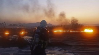 Aydın büyükşehir Belediyesi İtfaiyesi gün boyu yangınlarla mücadele etti