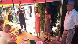 Başkan Gökhan, Sağlık Çalışanlarının Seramik Atölyesi Çalışmalarını Ziyaret Etti