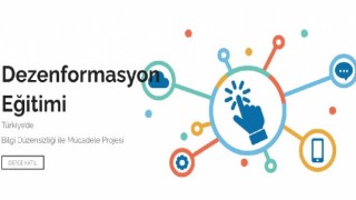 Bilgi Düzensizliği ile Mücadele Eğitimi projesi kapsamında hazırlanan Dezenformasyon Eğitimi çevrimiçi aracı açıldı