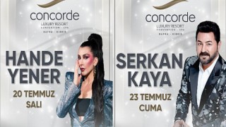 Concorde Hotels & Resorts müzik dünyasının sevilen isimlerini Kıbrıs’ta ağırlıyor