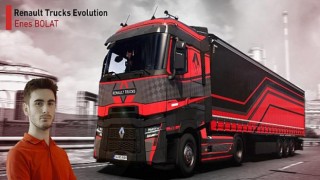 Renault Trucks’ın ets 2 oyunundaki uluslararası tasarım yarışmasını bir türk genci kazandı