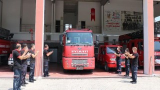 Lüleburgaz İtfaiyesi Marmaris yangınına alkışlarla uğurlandı